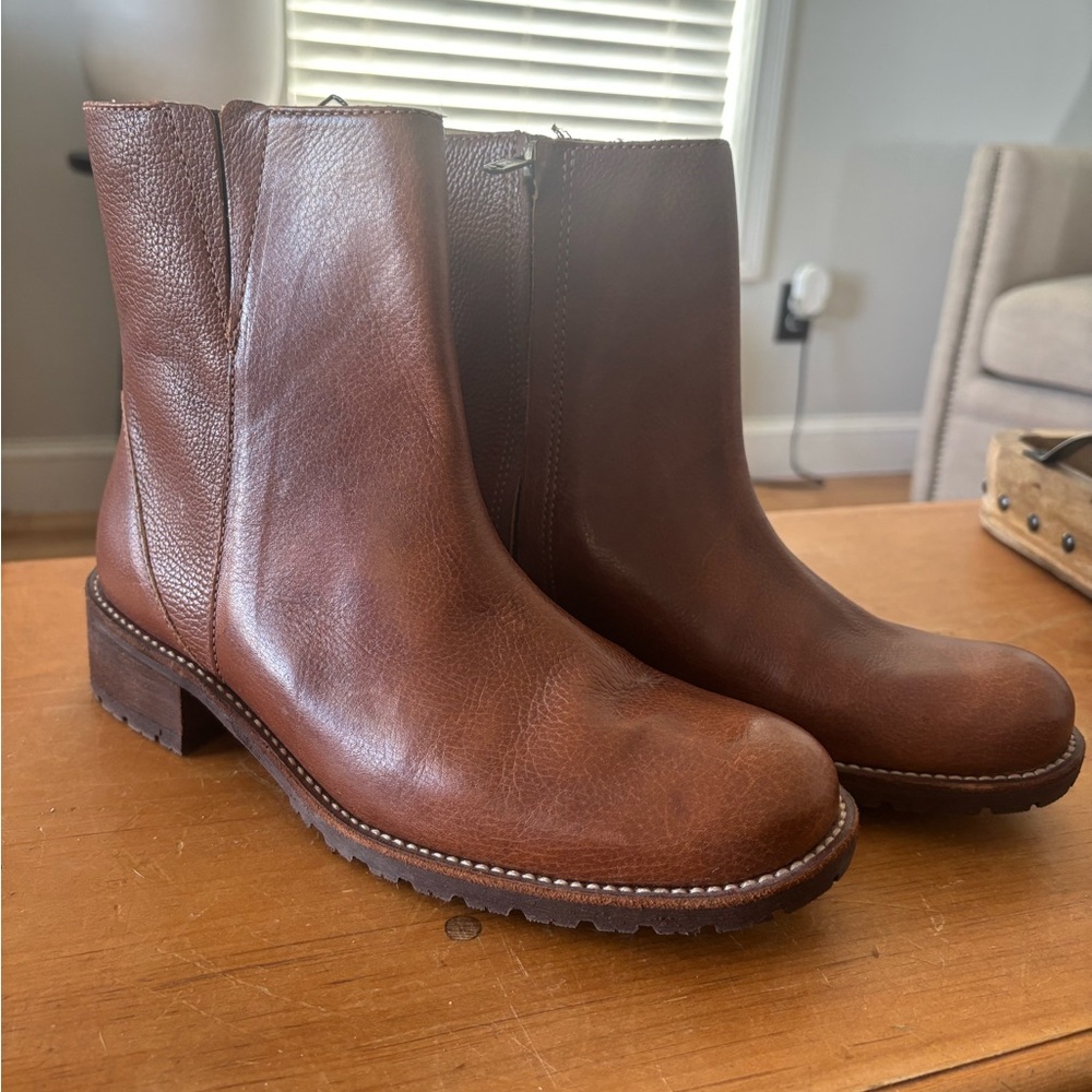 L.L. Bean Tan Leather Boots